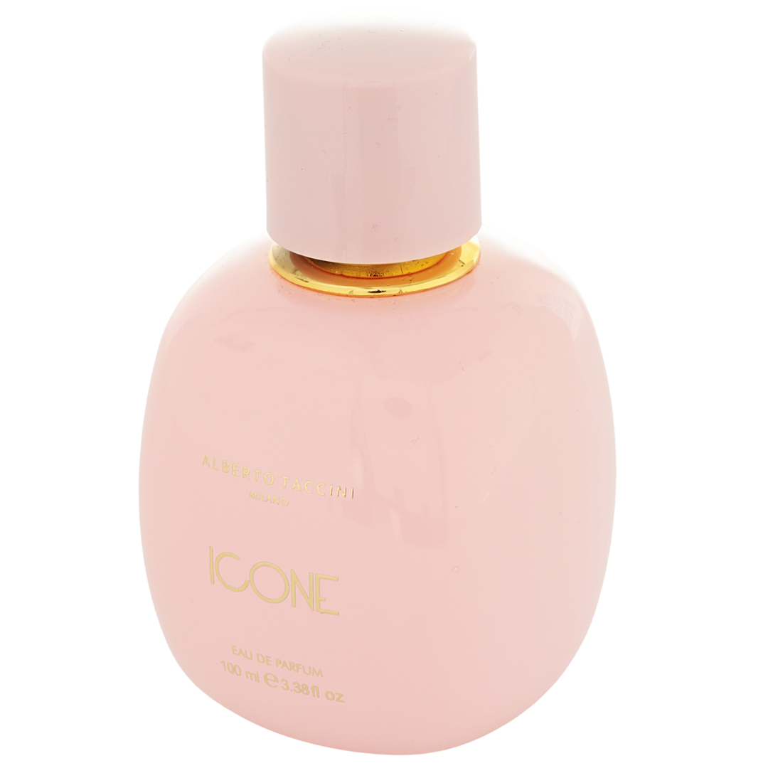 Alberto Taccini ICONE, kadın parfümü, çiçeksi odunsu parfüm, uzun süre kalıcı parfüm, bergamot kokulu parfüm, yasemin kokulu parfüm, gül esanslı parfüm, paçuli kokulu parfüm, misk kokulu parfüm, vanilyalı kadın parfümü, sofistike kadın parfümü